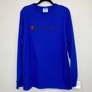 Champion Long Sleeve Heritage Tee Size Large NWT